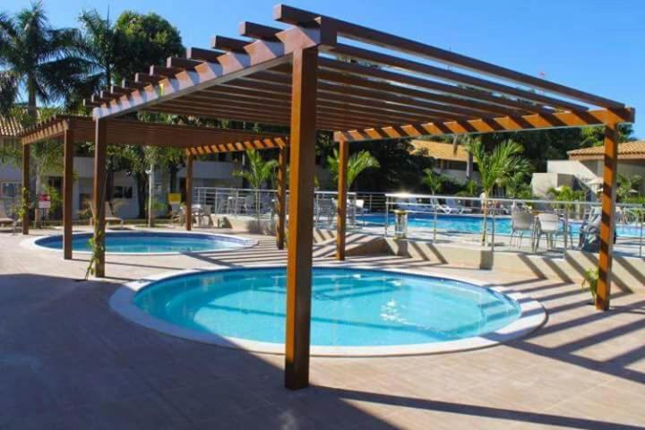 Flat Di Roma Resort Internacional カルダス・ノバス エクステリア 写真